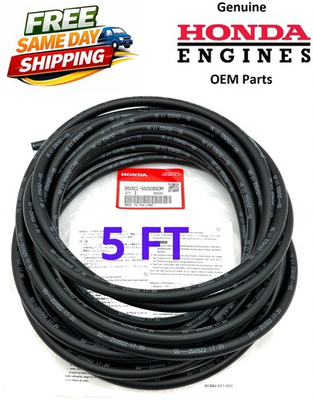 #ad #ad Genuine Honda Black Motorcycle Fuel Line 95001 55008 60M 5.5mm 5#x27; Feet $29.95