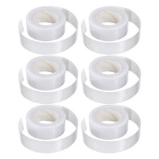6 Rolls Shirt Neck Liner Self Adhesive Reusable Collar Protector Sweat Pads
