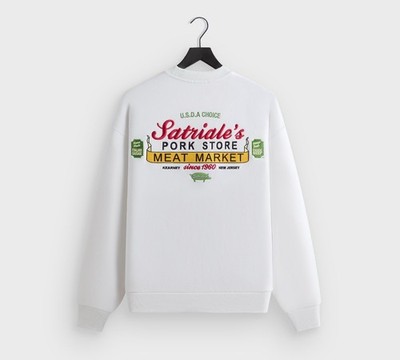 Kith x The Sopranos Satriale's Nelson Crewneck White- Size XL