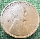 1909-S Lincoln Wheat Cent Key Date Very Good Plus Brown Free Shipping