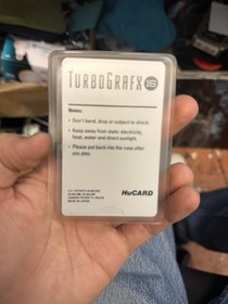 Drop Off Turbo Grafx 16 Video Game Manual Video Game CIB