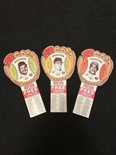 1977 Pepsi Cola Collection Baseball Glove card Nolan Ryan/Johnny Bench/Mike Har