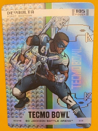 Bo Jackson battle arena Tecmo Bowl Devaulta Ice Endzone EZ248 Foil