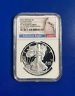 2016 -W American Silver Eagle NGC PF-70 UC LETTERED EDGE 30th Anniv. Rare Label
