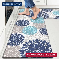 Kitchen Mats for Floor, Anti Fatigue Mats for Kitchen Floor, Kitchen Decor and A