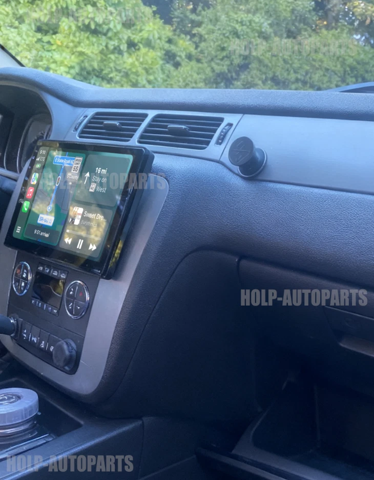 Radio estéreo de auto para Chevrolet Silverado 3500HD 2007-13 Android15 CarPlay DSP FM Foto 4 de 4