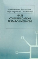 Mass Communication Research Methods Simon Cottle (U. A.) Taschenbuch Englisch