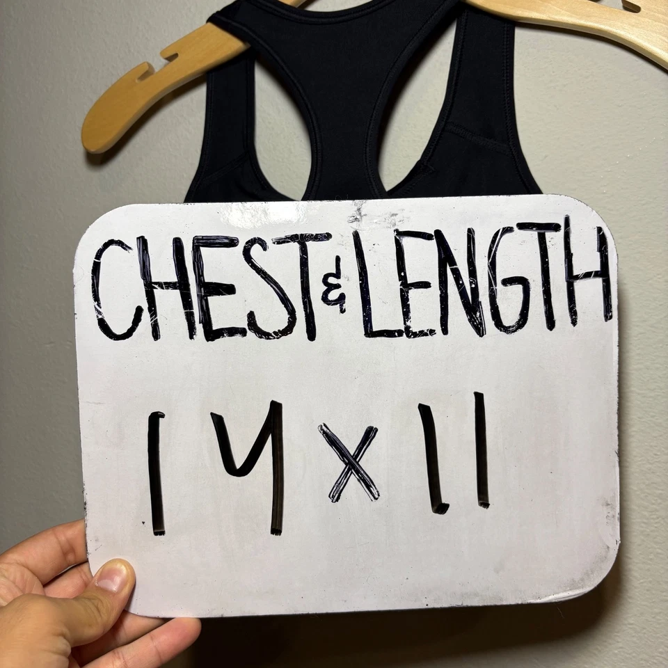 Nike Swoosh Racerback Sports Bra Womens M Black Padded Pullover Full Coverage - Image 3 of 4