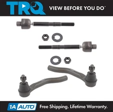 TRQ Inner and Outer Tie Rod Set For 2015-2019 Acura TLX 2013-2017 Honda Accord