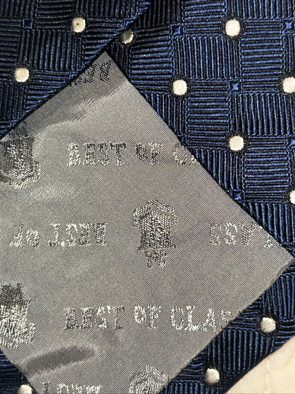 Robert Talbott Silk Tie Navy Multi Pattern Lot Of… - image 6