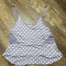 Urban Outfitters Kimchi Blue, Polka Dot Shirt, Mini, Purple , Size XS