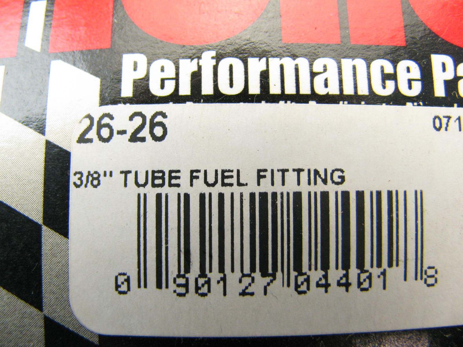 Holley 26-26 Fuel Bowl Inlet Fitting - Inverted Flare 3/8" - 7/8"-20 X 5/8"-18