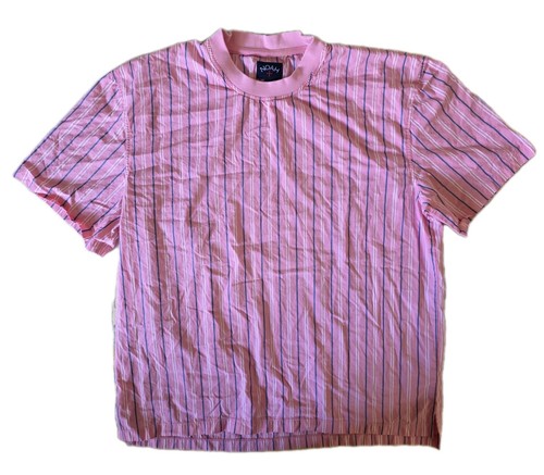 NOAH NYC Pink Striped Mens M T-shirt New York City RARE A Must Have SHIPS FAST!
