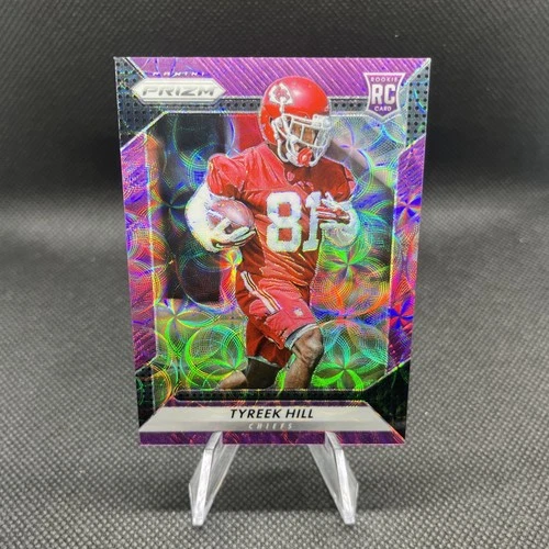 2016 Panini Prizm - Rookie Tyreek Hill #296 Purple Scope Prizm /99 (RC)