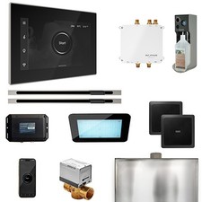 Mr.Steam Bliss Max Linear Control Pkg Matte Black/Black Control, BLS1-BKXLMB