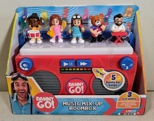 🎄 Danny GO! Music Mix-Up Boombox Playset Figures 🎅🎄 *SEALED* 