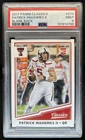 2017 Panini Classics Patrick Mahomes II RC Blank Back Rookie #/50 PSA 9