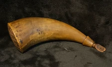 Amazing Carved Powder Horn..French & Indian/Revolutionary War Era..PLEASE LOOK!