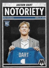 2025 Panini Mosaic - Notoriety Jaxson Dart #11 (RC)