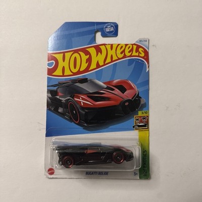 Hot Wheels HW Exotics Bugatti Bolide Black/Red 2022 1:64 Diecast Car