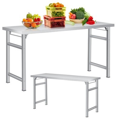 Edelstahl NSF Commercial Kitchen Work Food Prep Table Einstufiger Arbeitstisch