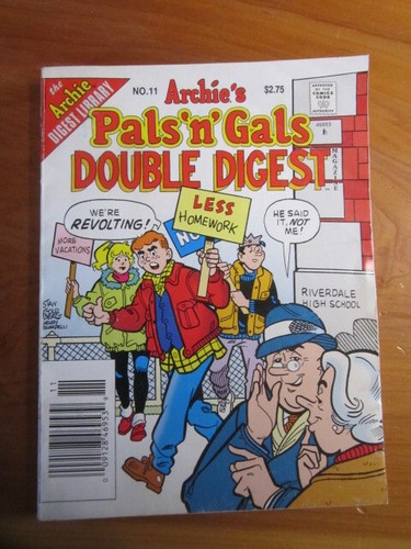 THE ARCHIE DIGEST LIBRARY PALS 'N' GALS DOUBLE DIGEST NO. 11 * MUST SEE ***