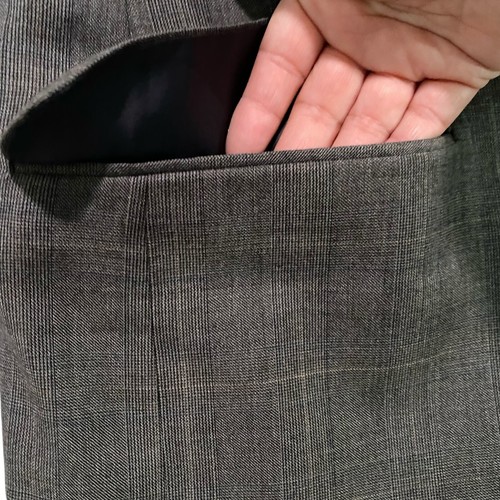 Brooks Brothers Men’s Wool Sport Coat Gray Two Button Blazer Size 40R Rare! - Picture 10 of 16