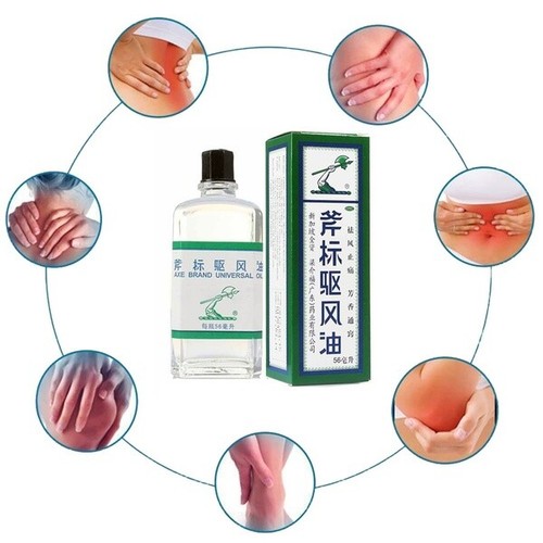 Aceite medicinal universal marca Axe para dolor de cabeza y dolor muscular 56 ml - Imagen 4 de 4