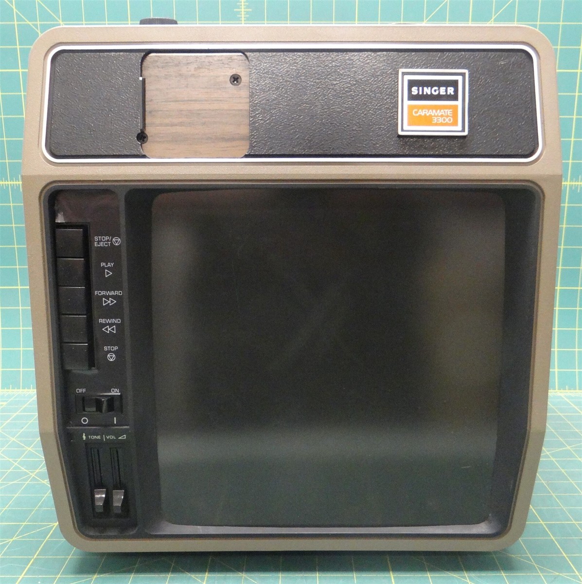 希少 SINGER CARAMATE3300 元箱取説付 昭和レトロ Singer Caramate 3300 Carousel Slide Projector w/ Protective Case