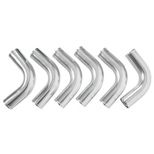 2.25" Universal Aluminum Intercooler Piping Kit w/Coupler and T-Clamps - Picture 4 of 13