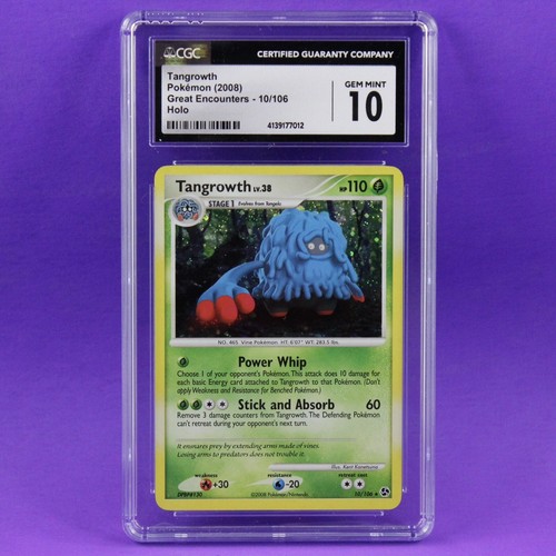 Tangrowth graded CGC 10 for sale on eBay