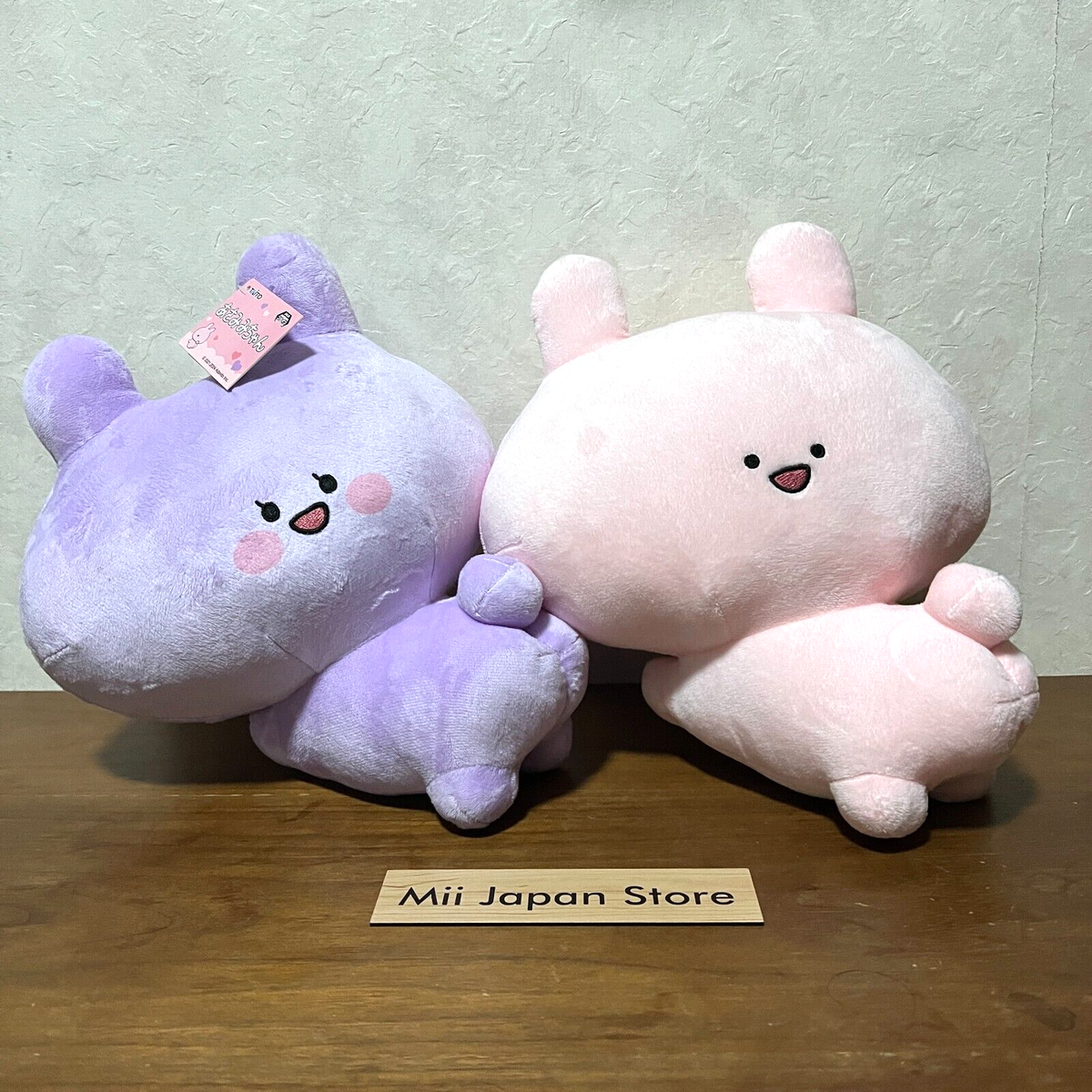 Asamiin商品♩ Asamimi-chan Plush Doll Toy All 2 Types Set of 2 Osiri Sisters