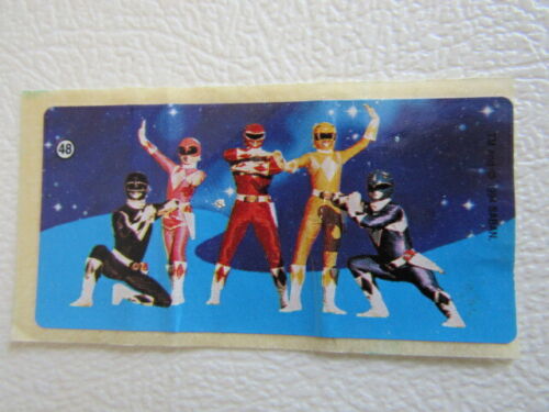 Power Rangers ~ 1994 Dunkin Bubble Gum Stickers  Sticker  Variants (e11) - Picture 1 of 21