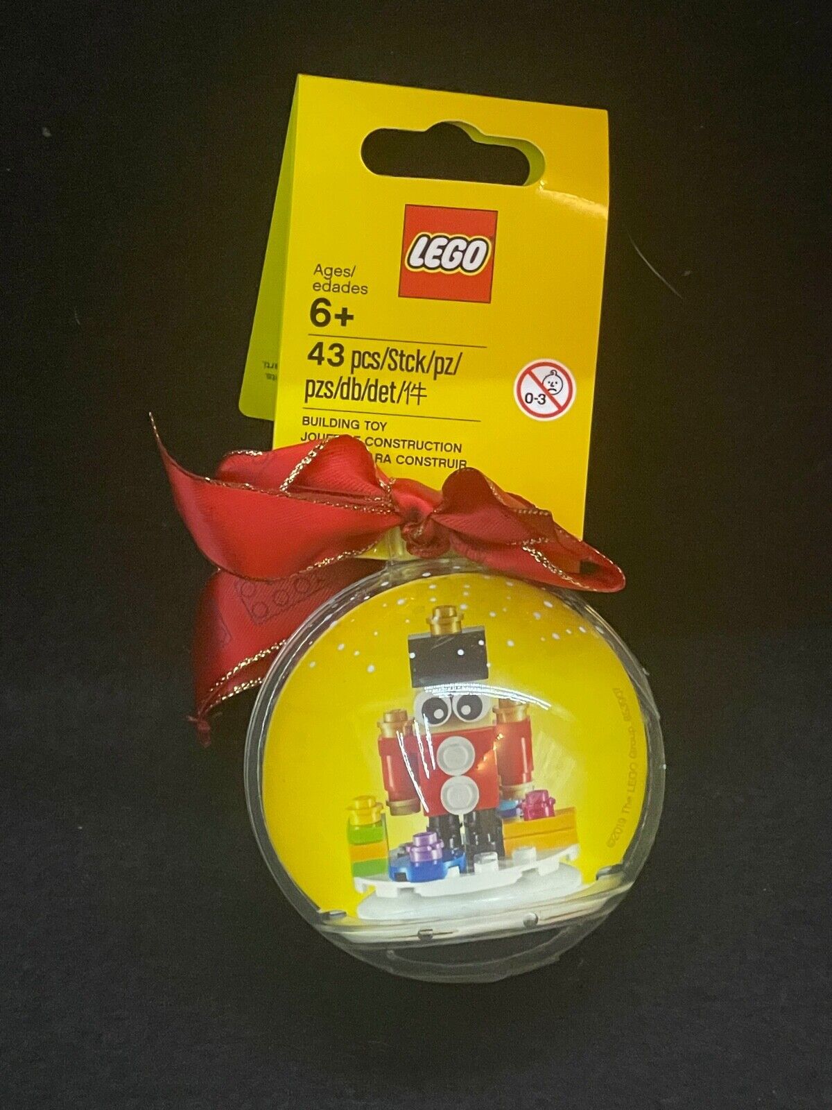 LEGO 853907 2019 Toy Soldier Ornament Holiday Bauble New Free Shipping