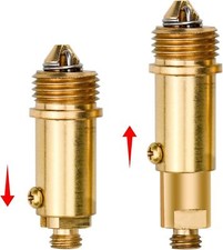 2PC  Brass Basin Sink Bath Replacement Waste Easy Pop Up Click Clack Plug Bolt