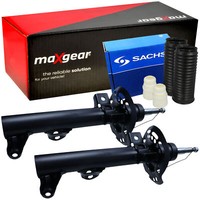 2X Maxgear StoßDäMpfer + Service-Kit Vorne FüR Mercedes E W212 S212