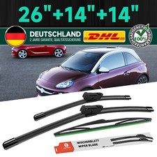 Scheibenwischer Vorne + Hinten 65/35/35cm Für OPEL ADAM | ab BJ 10/2012> Wischer