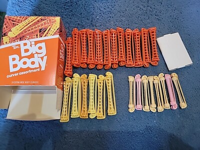 Toni Big Body Curver Assortment Curlers Vintage