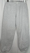 ENCINITAS CALIFORNIA MEN'S SWEAT JOGGER PANTS ELASTIC WAISTBAND GREY  XLARGE 