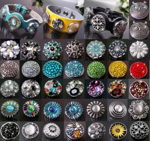 Vch1 Knopf Druckknopfe Klick Button Knopfe Fur Armband Gurtel Kette Ring Mode Ebay