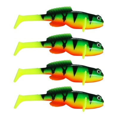 Fox Rage Grondle Wobble Grundel Gummifische Kustköder Raubfisch 10cm