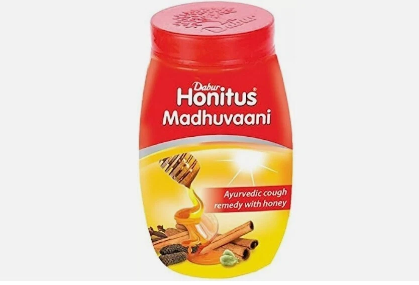 Dabur Honitus Madhuvaani 150gm | Alivio de la tos | ENVÍO GRATUITO Foto 2 de 3