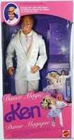 Dance Magic Ken Doll Foreign 7081 1989 Mattel, Inc. 3+ Dance Magic Ken Doll Foreign 7081 1989 Mattel, Inc. 3+