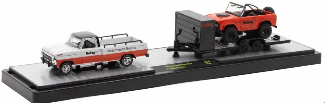 M2 MACHINES 1969 FORD F100 RANGER TRUCK & 1966 FORD BRONCO AUTO