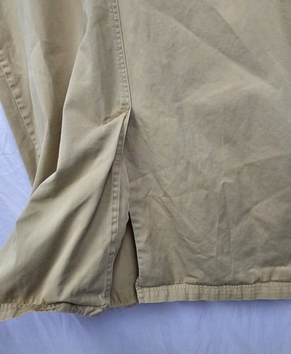 Vintage Tapemeasure Y2K Safari Beige Pencil Skirt Overall Jumpsuit sz L - Picture 6 of 7