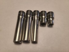 Snap On Chrome Socket Set 5/16 STMD10, STM10, TM10, 1/4 STM8, TM8