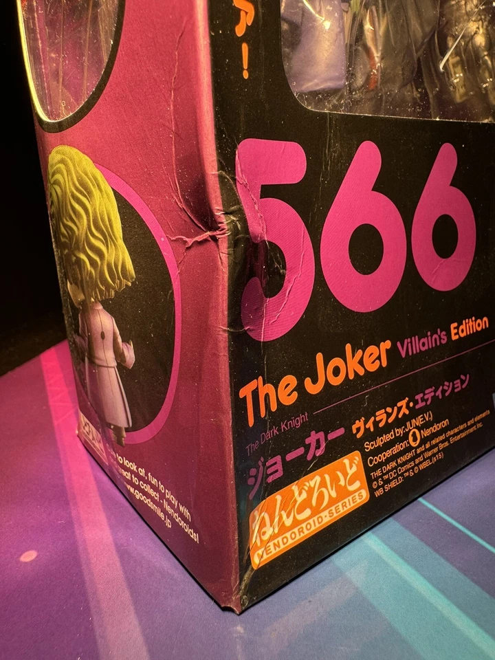 Batman The Dark Knight Good Smile Nendroid Series - The Joker Villain’s Edition Foto 4 de 4