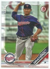 Brusdar Graterol LA Dodgers 2019 Bowman Baseball Prospects Card