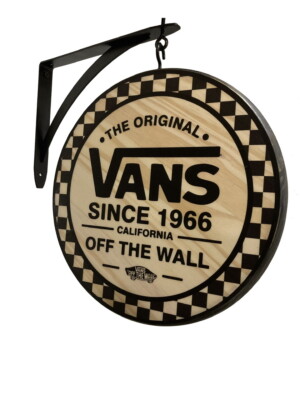 vans off the wall sign