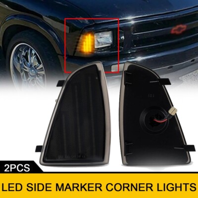 For Chevy S10 Pickup Truck Blazer Front Corner Side Marker Park Turn Signal Lamp